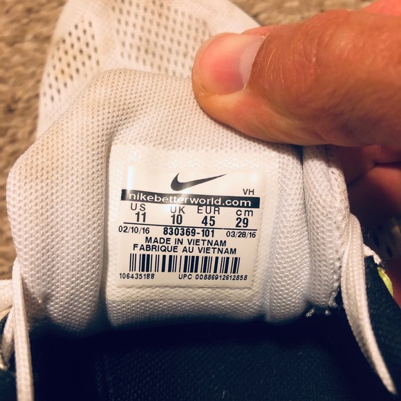 Nike 2016 Men’s Flex RN Performance Trainer - Picture 9 of 9